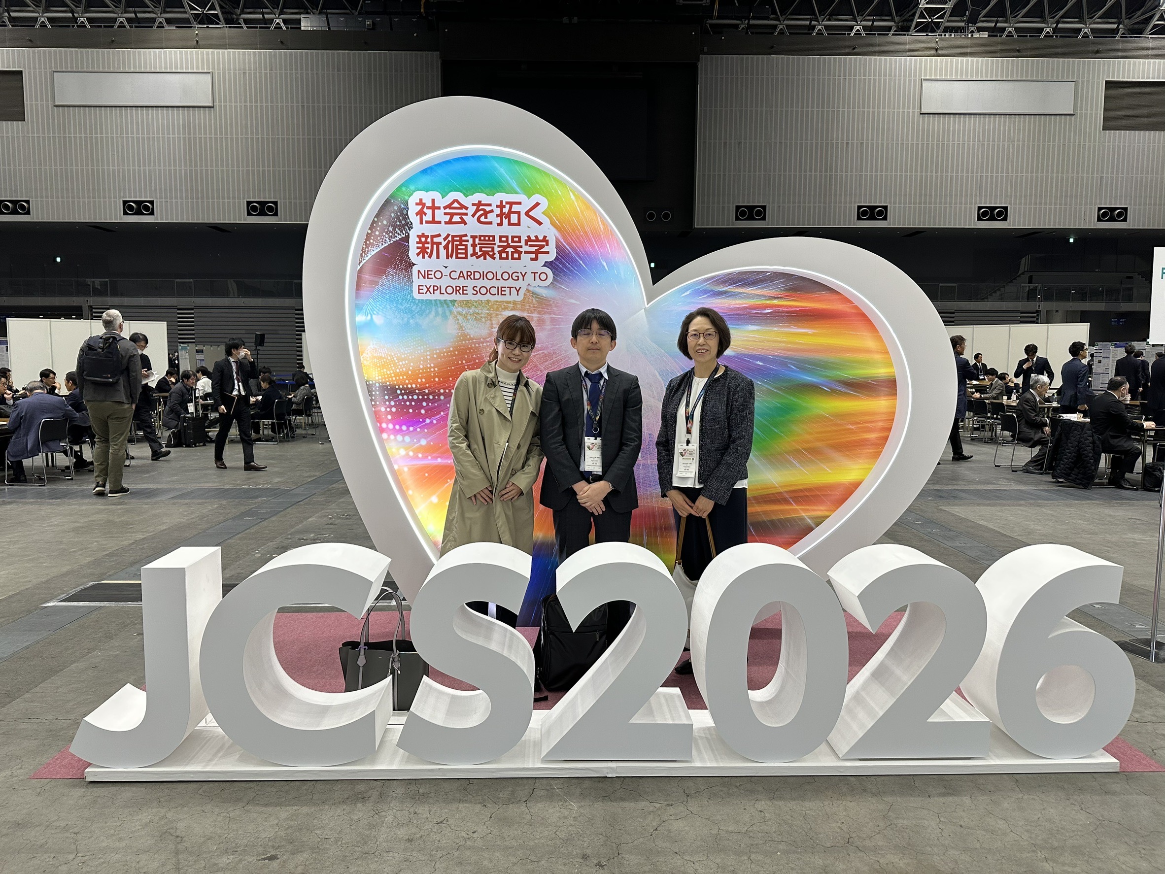 JCS2026 会場にて集合写真